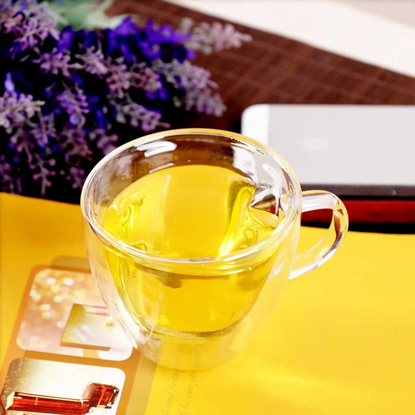 Heart Love Shaped Glass Mug
