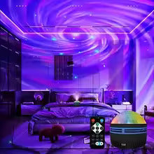 LED NightLights Galaxy Projector Remote Control