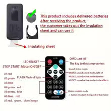 LED NightLights Galaxy Projector Remote Control