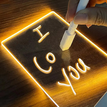 Note Board Led Night Light - USB
