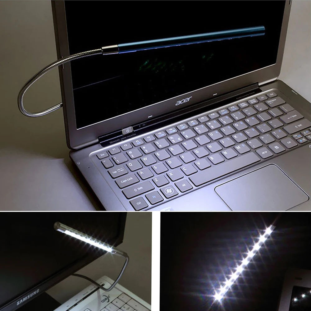 USB Laptop Flexible Reading LED Lights